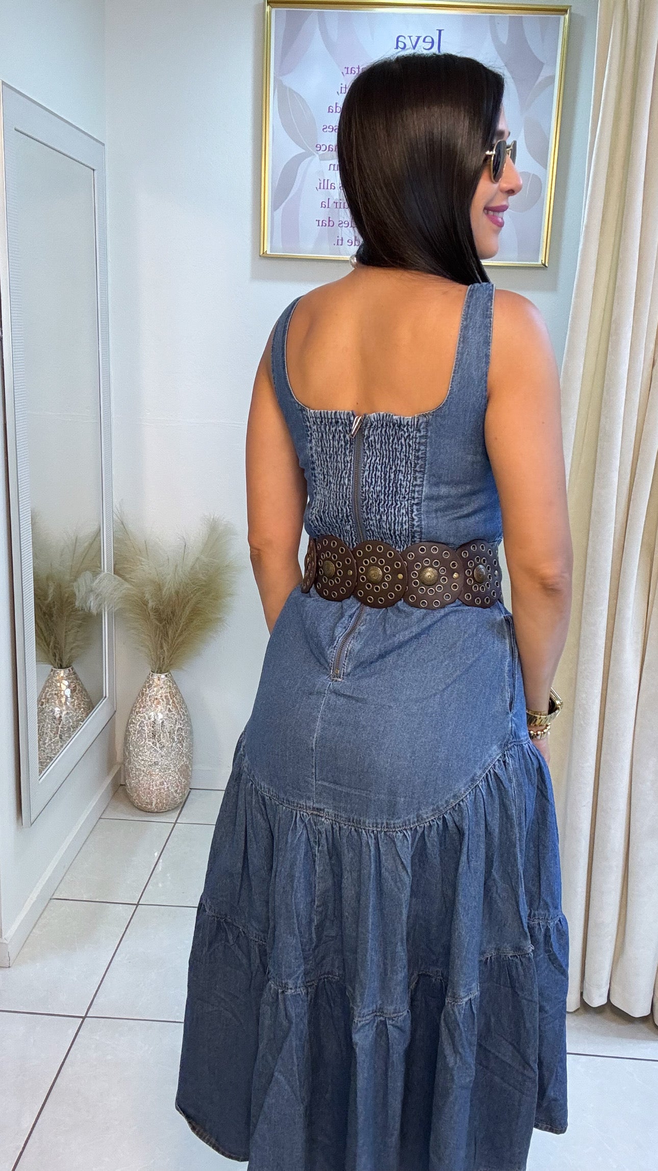 Olivia Denim Dress