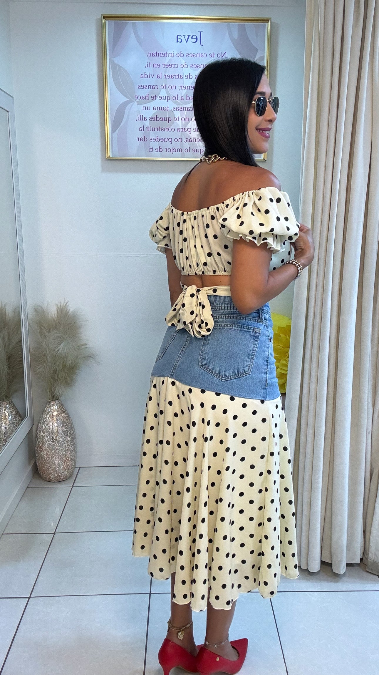 Rebeca Polka Set