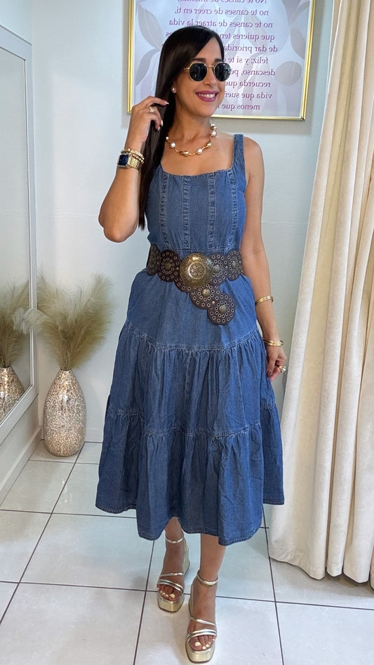Olivia Denim Dress