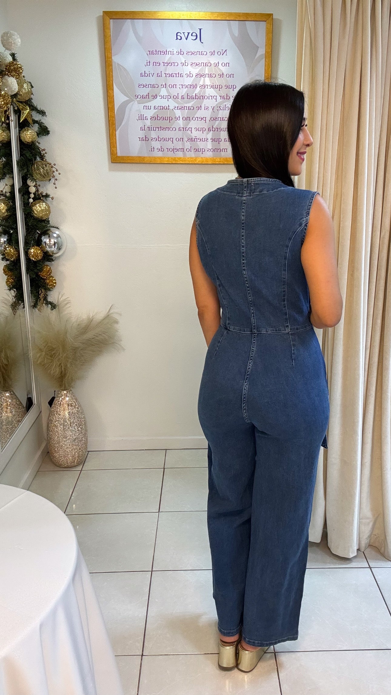 Kiara Denim Jumpsuit