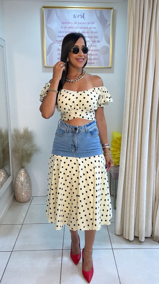Rebeca Polka Set