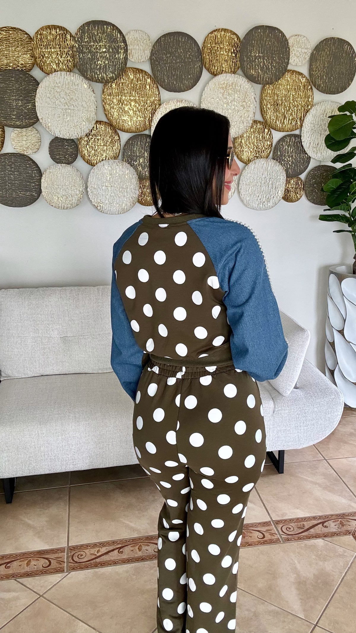 Olivia Polka Dot Set