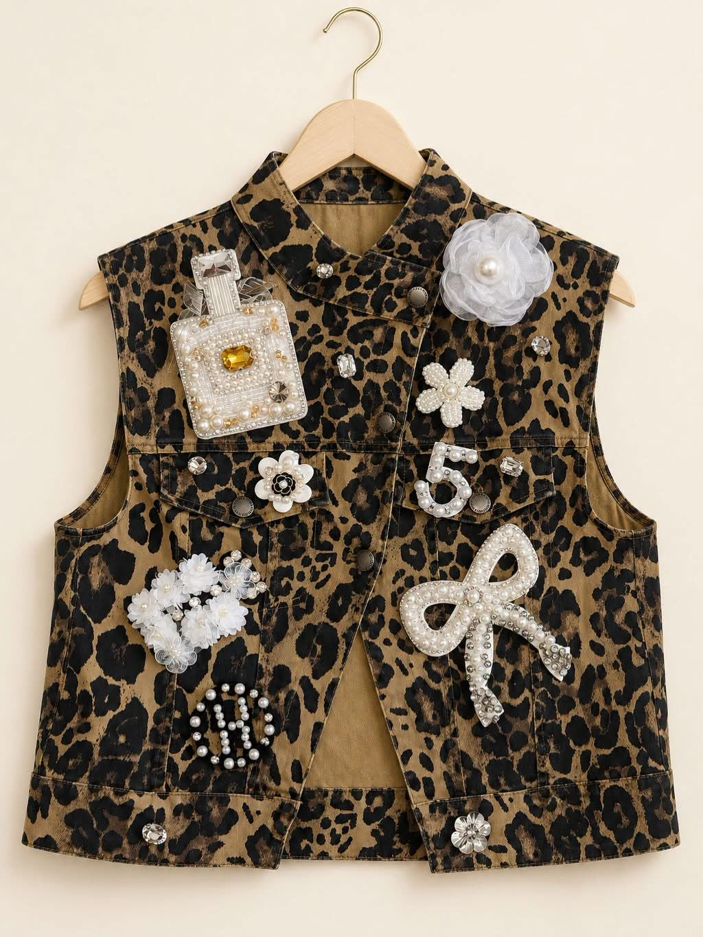 Animal Print Vest