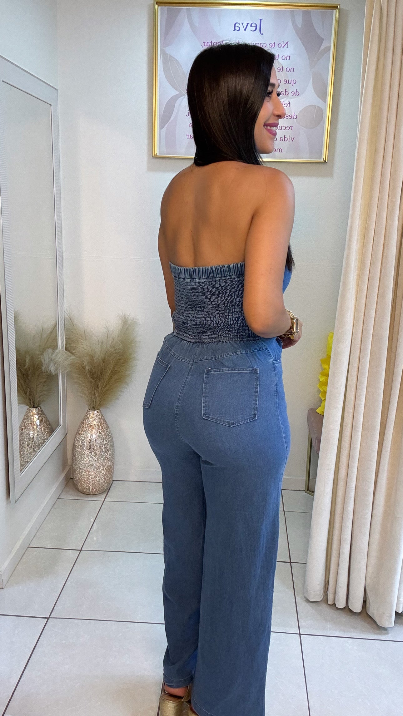 Kiara Denim Jumpsuit