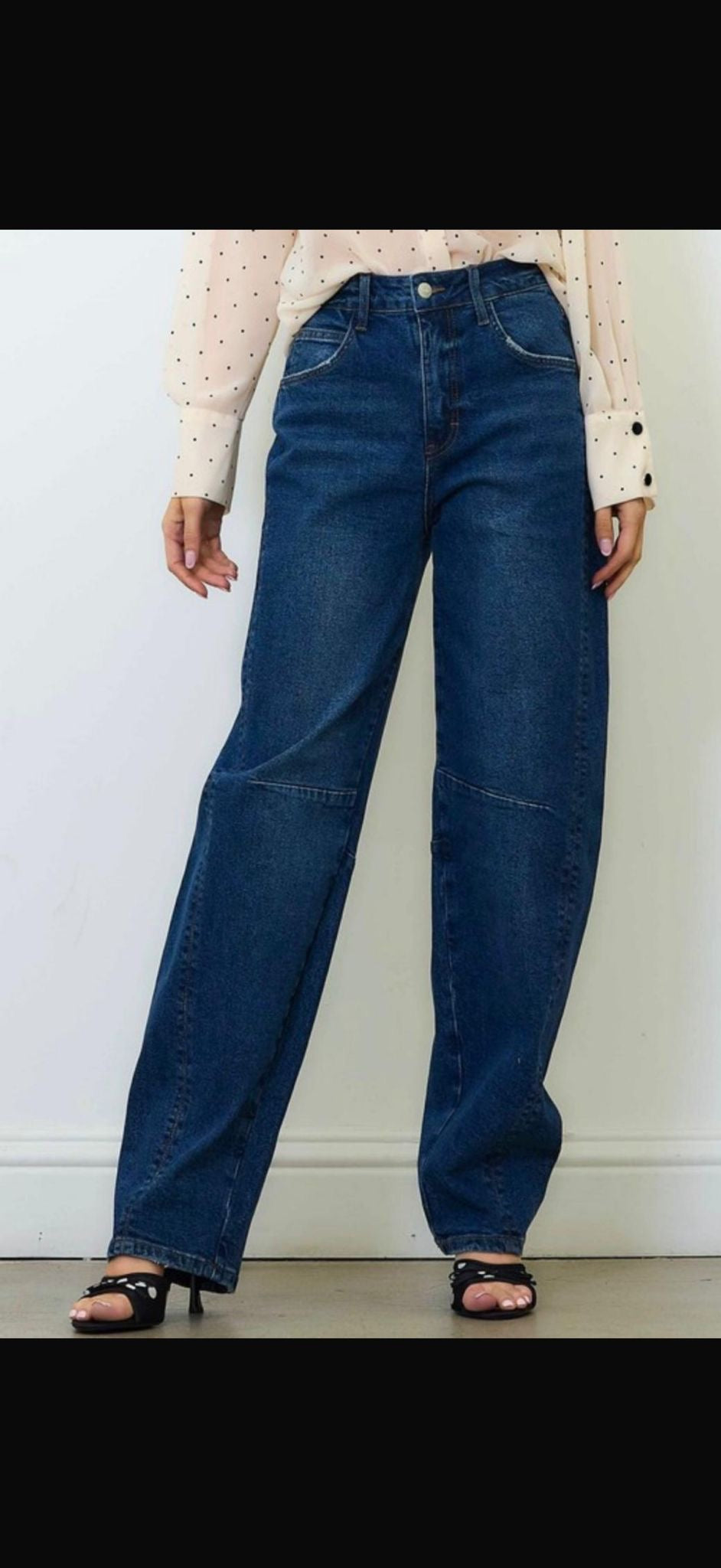 Vibrant Barrel Jeans
